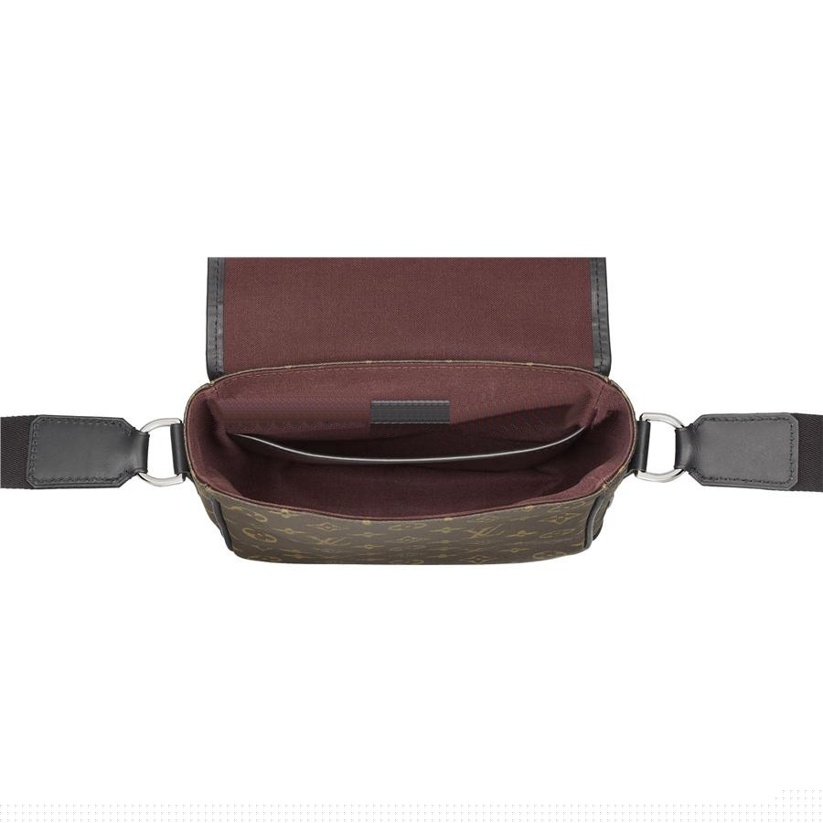 AAA Fake Louis Vuitton Bass PM Monogram Macassar Canvas M56717 Online